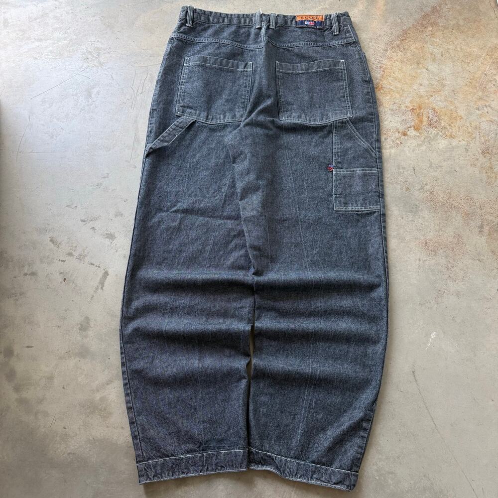 Vintage Y2K Coogi Australia Baggy Hip Hop Retro Carpenter Jeans Size 38x34